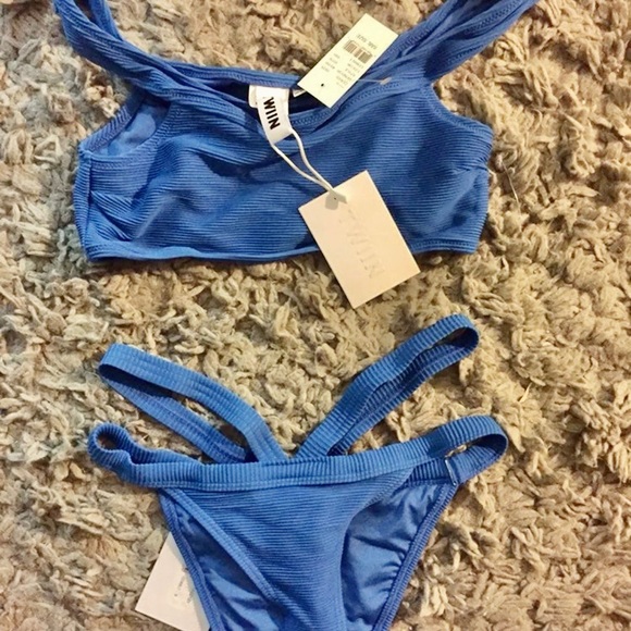 Pacsun blue two piece bikini - Picture 2 of 2